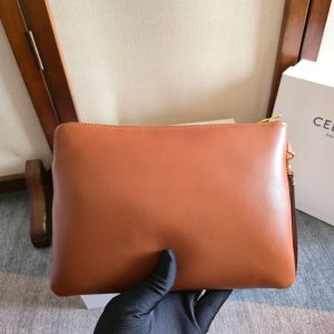 Celine women's wristlet clutch casual zipper smartphone lipstick pouch - 图片 3