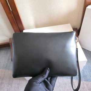 Celine women's wristlet clutch casual zipper smartphone lipstick pouch - 图片 5