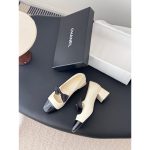 Chanel Mary Jane chunky heel pump with bow details size35-40 - 图片 2