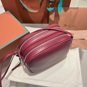 The Row Nu mini Twin Shoulder Bag double-zip square camera crossbody bag - 图片 7