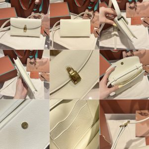 Loro Piana Extra Pochette envelope-style smartphone sling crossbody with padlock closure - 图片 8