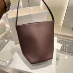 THE ROW medium N/S Park Tote minimalist open bucket handbag slouchy storage beach tote - 图片 3