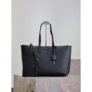 YSL large east-west shoulder shopping tote functional travel carrycall handbag luggage - 图片 3