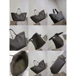 YSL Y roomy convertible shoulder shopper tote summer resort beach tote with detachable clutch - 图片 8