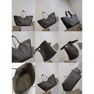 YSL Y roomy convertible shoulder shopper tote summer resort beach tote with detachable clutch - 图片 8