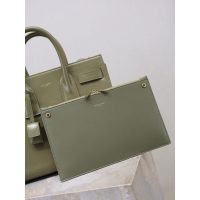 YSL Sac De Jour business document laptop handbag structured shopper tote travel carryall handbag - 图片 7
