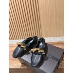 Alaia Ballerina Flats ballet with Oversized Gold Chain size35-40 - 图片 3