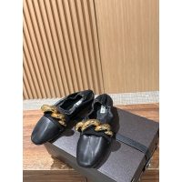 Alaia Ballerina Flats ballet with Oversized Gold Chain size35-40 - 图片 3