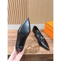 hermes pointed calfskin mary jane heel pump size35-40 boutqiue inclusion