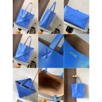 large Loewe foldable puzzle tote spacious bucket shopper handbag in various color - 图片 9