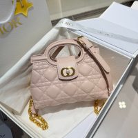 Dior quilted Jolie mini top handle bag shoulder mini tote in various color - 图片 4