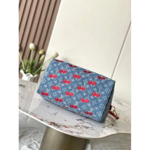 Louis Vuitton Speedy18 Bandoulière designer tote handbag cherry-printing lightweight mini shopper to - 图片 4