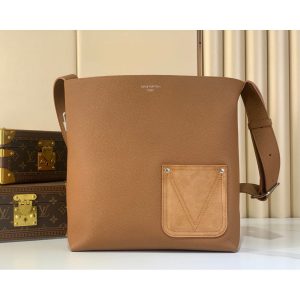M26745 M26747 Louis Vuitton verso worker commuter hobo tote with removeable zipper pouch - 图片 3