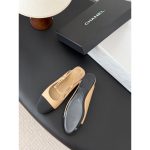 Chanel tow tone ankle strap flat ballet slingback size35-40 - 图片 6