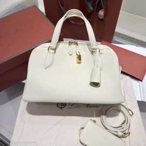 Loro Piana small needle bag slouchy Gym bowling handbag boutique inclusion - 图片 4