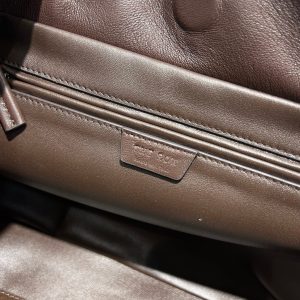 THE ROW Nuance minimalist shopper handbag travel carryall storage tote in saddle leather - 图片 6