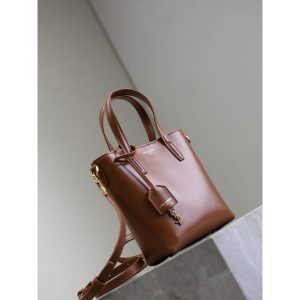 YSL mini shopping toy bucket handbag shoulder crossbody shopper tote with magnetic closure - 图片 4