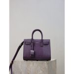 YSL small Sac De Jour structured shopper handbag in Python effect calfskin - 图片 7