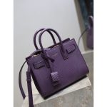 YSL small Sac De Jour structured shopper handbag in Python effect calfskin - 图片 8