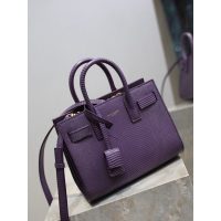 YSL small Sac De Jour structured shopper handbag in Python effect calfskin - 图片 8