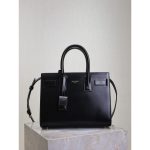 YSL small Sac De Jour structured shopper handbag with removeable pouch and protective feet - 图片 8