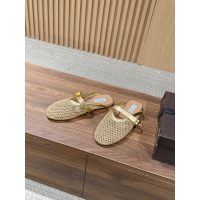 Alaia Fishnet Mesh Mary Jane Flat Mules size35-40 boutique package - 图片 3