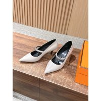 hermes pointed calfskin mary jane heel pump size35-40 boutqiue inclusion