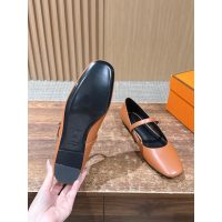 Hermes women’s Mary Jane flat ballet casual walking work pump size35-40