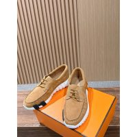 hermes suede laceup tennis sneaker skateboard shoes size35-40 boutqiue inclusion