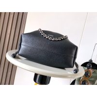 Loewe flamenco cloudy drawstring cosmetic pouch upscale cocktail party clutch with donut chain - 图片 3