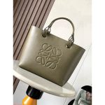Loewe anagram open-top travel carryall handbag weekend getaway luggage full package