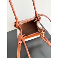 BV Small Parachute Shoulder Bag raffia-braided bucket handbag fuu boutique inclusion - 图片 6