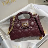 Dior quilted Jolie mini top handle bag shoulder mini tote in various color