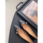 Chanel two-tone pointed flat ballet stylish wedding bride footwear size35-40 - 图片 7