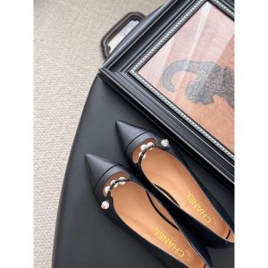 Chanel pointed toe ballet flat slip-on pump Size 35-40