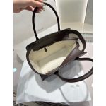 The Row Marlo 12 Tote Bag in polish saddle leather full boutique package - 图片 8