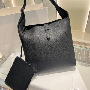 THE ROW Blake slouchy shoulder hobo tote with removeeable zipper pouch - 图片 3