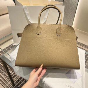 The Row Margaux 15 convertible shopper storage tote with protective studs - 图片 4