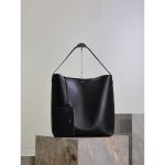 YSL refined open bucket hobo tote minimalist urban casual shoulder shopper tote with matched pouch - 图片 2