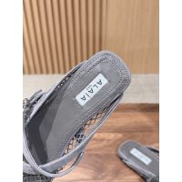 Alaia fishnet mess Mary Jane flat mules ballet size35-40 - 图片 9
