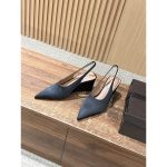 Alaia satin cube wedged slingback pump full boutique inclusion size35-40 - 图片 2