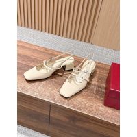 Gucci shiny block-heel slingback pump Mary Jane heel sandal 4.5cm height size35-40 - 图片 2