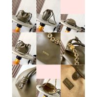 Loewe flamenco drawstring underarm bucket tote slouchy cocktail cosmetic pouch - 图片 5