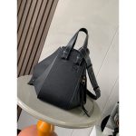 small Loewe convertible hammock tote in pebbled calfskin