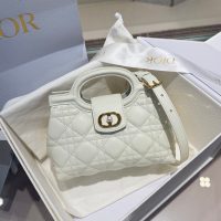 Dior quilted Jolie mini top handle bag shoulder mini tote in various color - 图片 3