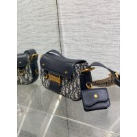 Dior vinateg Streetchic Shoulder Bag crossbody saddle messenger flap with Detachable Pouch - 图片 5
