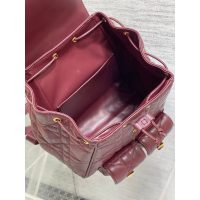 Dior caro quiled small drawstring flap backpack boutique package - 图片 8