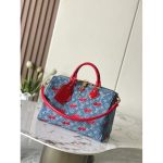 Louis Vuitton Speedy18 Bandoulière designer tote handbag cherry-printing lightweight mini shopper to