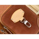 Louis Vuitton ostrich-effect rugged hiking rucksack versatile drawstring outdoor sport backpack - 图片 6