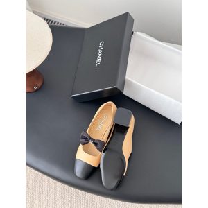 Chanel Mary Jane chunky heel pump with bow details size35-40